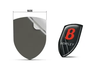 Bentley Adesivi Lunotto Auto Racing Lusso Regolabili